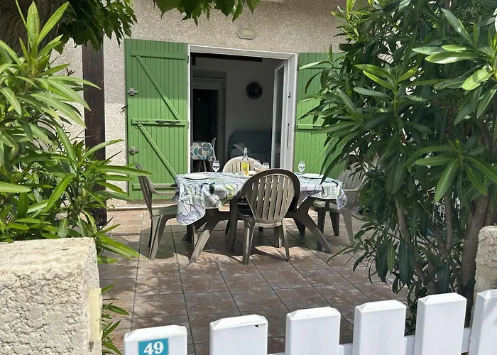 Sp340-049 Maison 2 Pieces Mezzanine 5 Couchages Pierre La Villa Saint-Pierre-la-Mer (Aude)